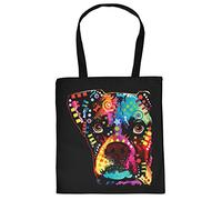 Mega Coole Tragetasche für Hundebesizer Stofftasche Boxer Cubism Dog Hund Geschenkidee Geschenk Baumwolltasche Hundefreund