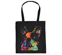 Mega Coole Tragetasche für Hundebesizer Stofftasche French Bulldog Dog Hund Geschenkidee Geschenk Baumwolltasche Hundefreund