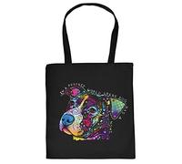Mega Coole Tragetasche für Hundebesizer Stofftasche In A Perfect World Dog Hund Geschenkidee Geschenk Baumwolltasche Hundefreund
