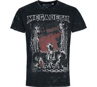 Megadeth Chains T-Shirt schwarz grau in L