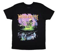 Megadeth Contaminated Band Logo T Shirt L