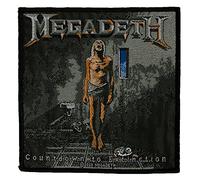Megadeth COWNTDOWN TO EXTINCTION Aufnäher Patch Gewebt & Lizenziert !!