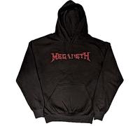 Megadeth Kapuzenpullover Countdown to Extinction Band Logo offiziell Unisex S