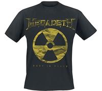 Megadeth Large Rip Nuclear Logo Männer T-Shirt schwarz