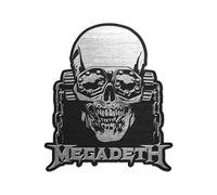 MEGADETH METALL PIN # 6 VIC RATTLEHEAD KILLING IS ANSTECKER BADGE BUTTON 3x3cm