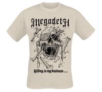 Megadeth Riddick T-Shirt sand in XL
