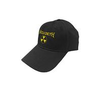 Megadeth - Cappello (Unisex-U) Hazard Logo (Nero)
