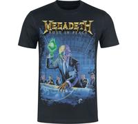 Megadeth Rust in peace - Heavyweight T-Shirt schwarz in XL