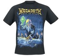Megadeth Rust in Peace T-Shirt schwarz in XL