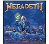 Megadeth Rust in peace Unisex Patch multicolor