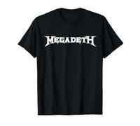 Megadeth - Weißes Logo T-Shirt