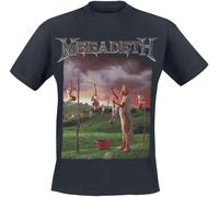 Megadeth Youthanasia Original Cover T-Shirt schwarz in S