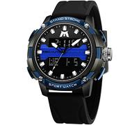 MEGALITH Herren Uhren Digital Armbanduhr: Sportlich Multifunktions Digitaluhr LED - Analog Quarz Uhr fur Männer