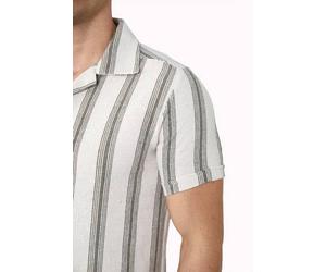 Megaman Herren Freizeit-Hemd Stretch Langarm Hemden | Grün | Large