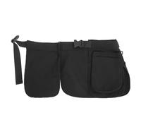 Mehrfache Taschen Gürteltasche aus Polyester mit Verstellbarem Gürtel | Schwarz, Wasserabweisend, für Alltag und Reise, Kompakt mit Flexiblem Einsatz