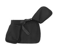 Mehrfächer Gürteltasche Schwarz aus Polyester mit Verstellbarem Gürtel | Organizer mit Mehreren Taschen, für Outdoor Abenteuer und Gartenarbeit, Geräumige Aufbewahrung