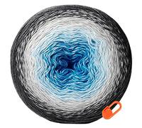 Mehrfarbiges Baumwollgarn Regenbogen Frühling Sommer Farbe Wahl Handstricken Häkeln (1 Kuchen, 251)