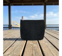 Mehrzweck-Reise-Organizer-Tasche, kompaktes Armband für Kopfhörer, Schlüssel, Make-up und Ladekabel, Schwarz