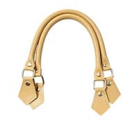 Mehrzweck-Taschengriff, abnehmbar, PU-Leder, praktischer Tragegurt für Taschen, Turnbeutel, Reisen, unverzichtbare Geldbörse, Ersatzgürtel, 2 Stück, khaki
