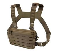 Mehrzwecktasche, Brusttasche 23 x 15 x 4 cm, vielseitige Chest Pack mit modularen Cut-Webbing, wasserabweisende Outdoor-Tasche für Herren, Training-Vest-Pouch für Jagd, Wandern, Alltag und Pendeln