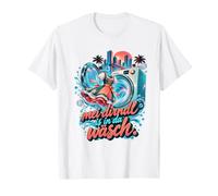 MEI Dirndl is in da Waesch - Gothic Rosen Wiesn T-Shirt