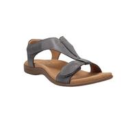 MEIION naturstep Ergonomische Orthopädische Damensandalen für Schmerzlinderung - FlexOrtho Elegante Flache Damen-Sandalen mit Klettverschluss Bequeme Sommer Sandalen für jeden Anlass