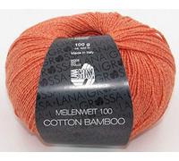MEILENWEIT 100g Cotton Bamboo 18 - Koralle