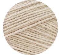 Lana Grossa MEILENWEIT SPEZIAL uni 9678 – 6-fach, 150 g – Hellbeige