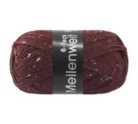 MEILENWEIT 6-fach 150g SPEZIAL uni 9684 - Burgund