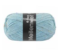 MEILENWEIT 6-fach 150g Tweed 9685 - Minttürkis