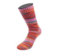 MEILENWEIT 8-fach 150g Print 9977 - Petrolblau/Rot/Orange/Pink/Limette/Dunkelbraun/Burgund/Oliv
