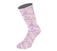 MEILENWEIT 8-fach 150g Print 9981 - Creme/Rosa/Zartgrau/Flieder