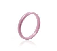 MeiLiSis Keramikringe, Mode-Rosa-Keramik, Schlichter, Glänzender Verlobungsring, Ehering Für Damen, Keramik, Kein Edelstein, Paarringe, Wie Abgebildet, 7