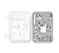 MEILVMEIJI 7/15/32/42/52 Stück Multifunktions-Nähmaschinen-Nähfüße, Nähset zum Säumen, Nähen, Nähen