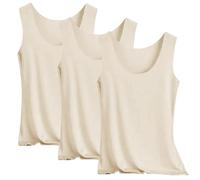Mein Konto Anzeigen Deutsch Primeday 2025 Angebote 3er Pack Tank Top Damen Unterhemd Stretch Basic Tops Unterwäsche Hemden Enges Top Leicht Tanktop Sport Unterhemden Mädchen Outlet Angebote