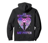 Mein schutzengel hat pfoten hunde mädchen er war mein chef Pullover Hoodie