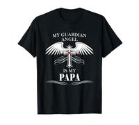 Mein Schutzengel ist mein Papa Shirt Himmel Geschenk Männer Frauen T-Shirt