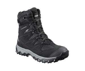 Meindl - Apres Ski Schuhe aus GORE-TEX - Calgary GTX Black für Herren aus Leder - Größe 42,5 - schwarz schwarz 42.5