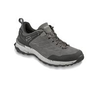 Meindl Dallas GTX Wanderhalbschuhe - Steingrau/Rot, EU 42
