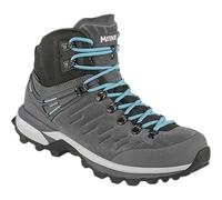 Meindl - Tages-Wanderschuhe mit GORE-TEX - Milford Lady GTX Gris/Azur für Damen aus Leder - Größe 5,5 UK - Grau Grau 5.5 UK
