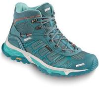 Meindl Damen Wanderschuhe Finale Lady Mid GTX 4702-48 – Smaragd/Orange – Gr. 39,5 (UK 6)