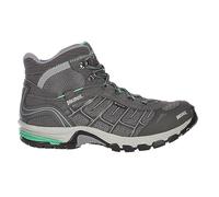 Quebec Lady Mid GTX Wanderschuhe Comfort Fit Trekking Outdoor, UK6,5=EU40,0 UK6,5=EU40,0 grau türkis