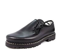 Meindl Haferl-Schuhe Trachtenschuhe 86M Herren Profilsohle schwarz Gr. 44 EU
