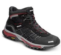 Meindl Herren Wanderschuhe Finale Mid GTX 47030-01 42 (UK 8) Schwarz/Rot