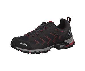 Meindl Herren Litepeak Gt Kletterschuhe hoch, Schwarz und Rot.