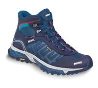 Meindl Wanderschuhe Finale Mid Gore-tex Herren Blau/Rot Größe 42 Modell 2026