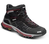 Meindl - Wanderschuhe GORE-TEX - Finale Mid GTX Black/Red für Herren - Größe 10 UK - schwarz schwarz 10 UK