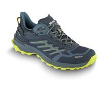 Wanderschuh MEINDL "Meindl Jamaica GTX", Gr. 41,5, graphit, gelb, Veloursleder, Mesh, mehrfarbig, Basic, Schuhe, GORE-TEX - Winddicht, wasserdicht und atmungsaktiv (15108755-41,5) graphit, gelb