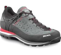 Meindl - Zustiegsschuhe GORE-TEX - Literock GTX Granite/Rouge für Herren - Größe 8,5 UK - Grau Grau 8.5 UK
