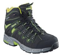 Meindl Snap Junior Mid, Multifunktionsschuhe Kinder und Jugendliche lemon/schwarz lemon/schwarz 38